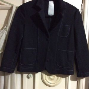 Schumacher 100% wool blazer size M